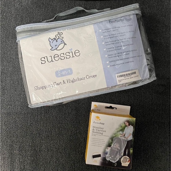 BOGO | NEW Baby Bundle - Cart Cover AND Jeep Stroller Net - Picture 2 of 6